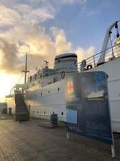 Navio Gil Eannes encerrado a visitas de 11 a 30 de maro